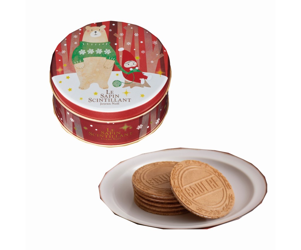 聖誕迷你威化餅(熊仔) 6pcs